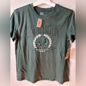 Binghamton Bearcats Green T-Shirt S